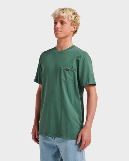 Saltwater Pocket Tee - Trekking Green | Quick Silver