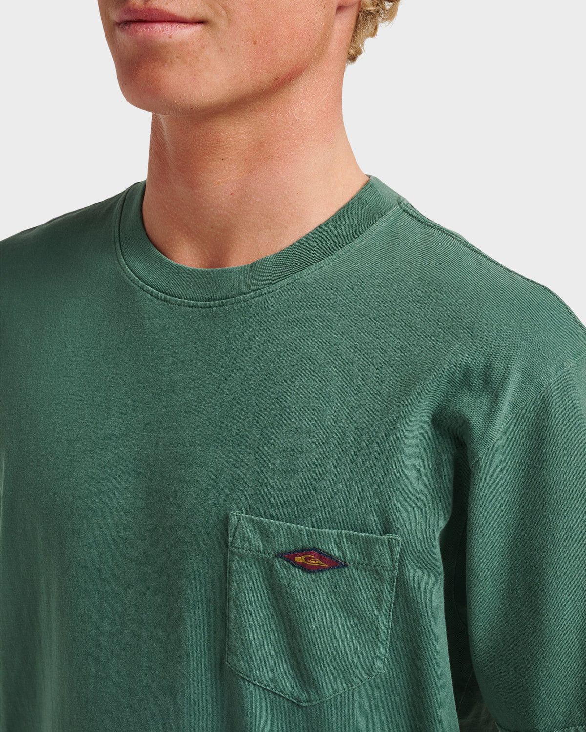 Saltwater Pocket Tee - Trekking Green | Quick Silver