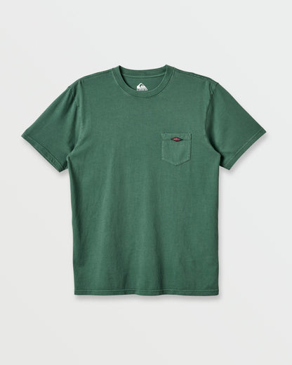 Saltwater Pocket Tee - Trekking Green | Quick Silver