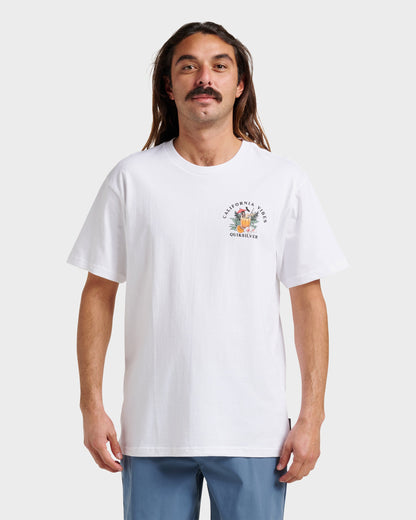 Ca California Vibes Classic T-shirt - White | Quick Silver