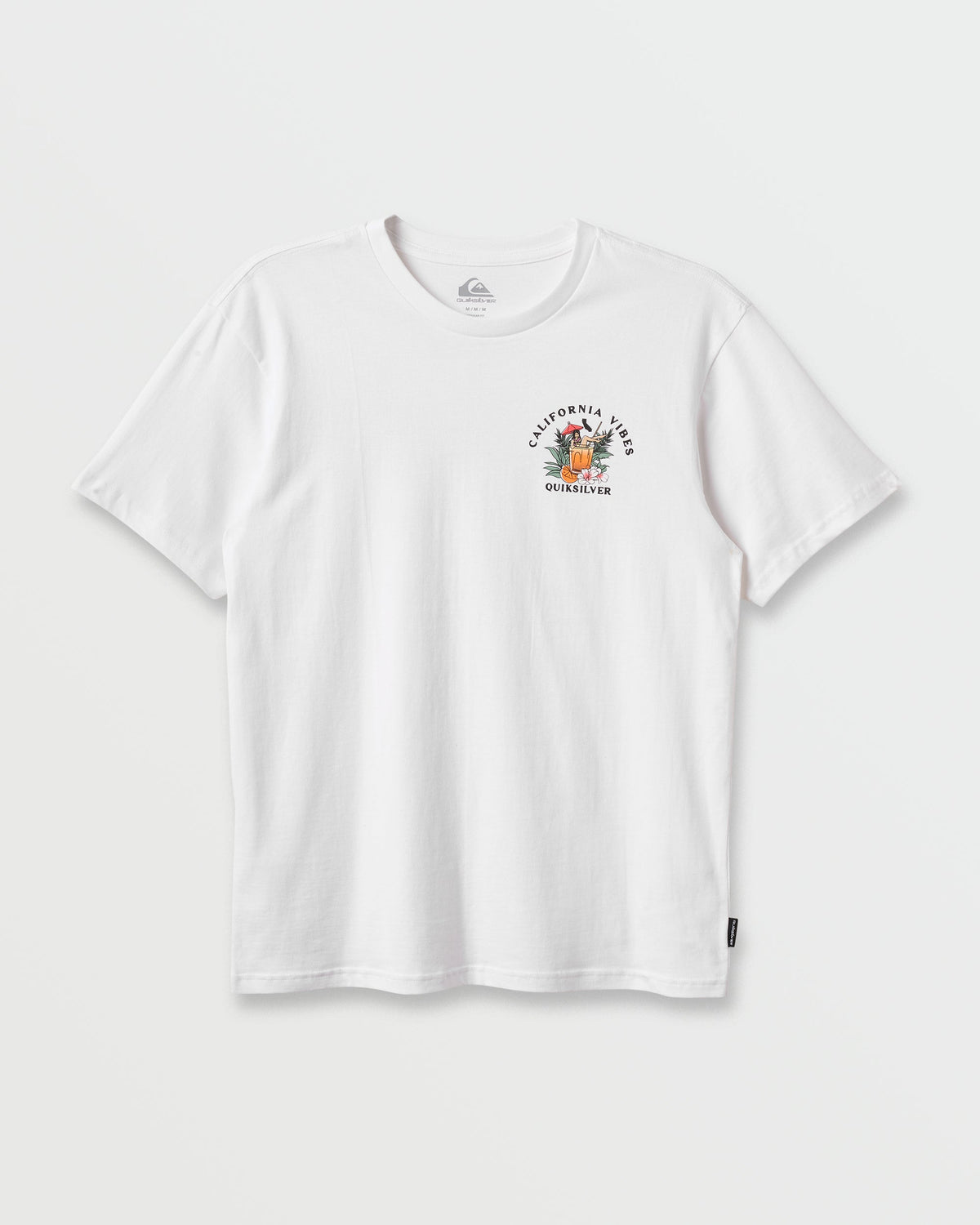 Ca California Vibes Classic T-shirt - White | Quick Silver