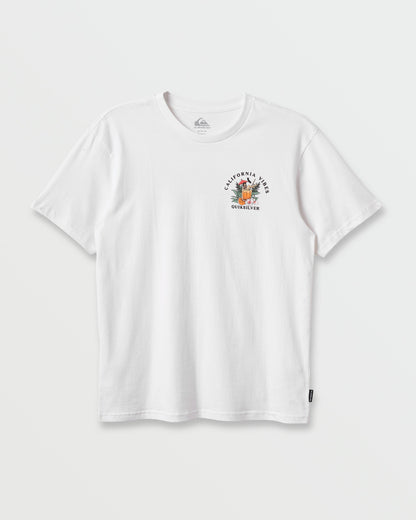 Ca California Vibes Classic T-shirt - White | Quick Silver
