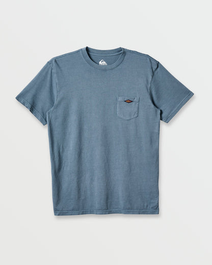 Saltwater Pocket Tee - China Blue | Quick Silver
