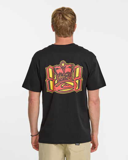 808 Represent Classic T-shirt - Black | Quick Silver