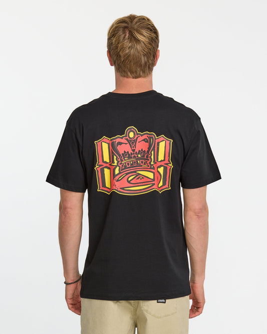808 Represent Classic T-shirt - Black | Quick Silver