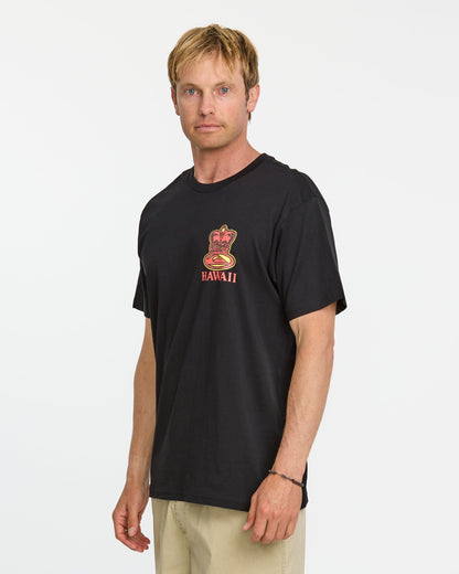 808 Represent Classic T-shirt - Black | Quick Silver
