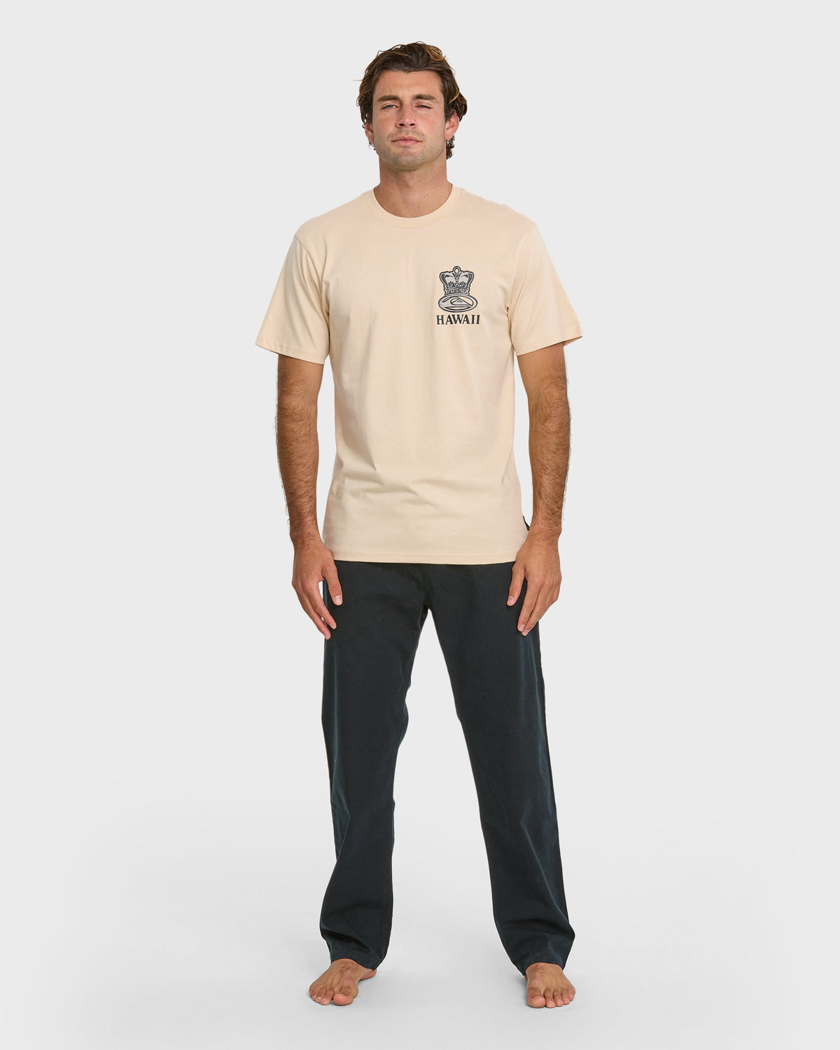 808 Represent Classic T-shirt - Fog | Quick Silver