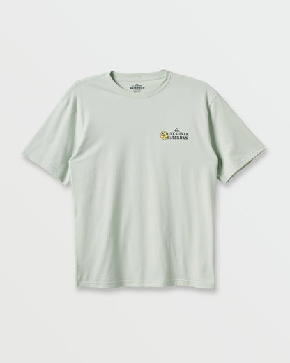 Waterman Aloha Sunset Classic T-shirt - Smoke | Quick Silver