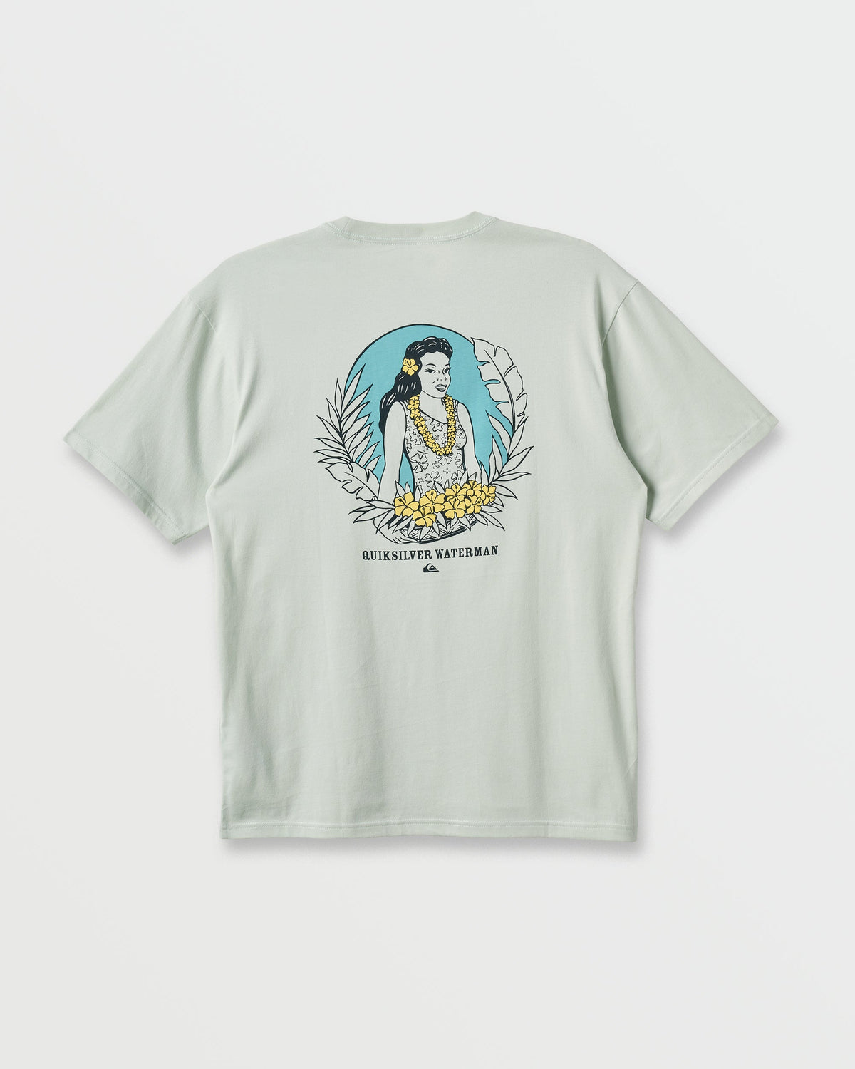 Waterman Aloha Sunset Classic T-shirt - Smoke | Quick Silver