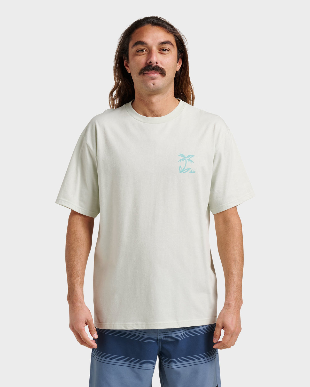 Waterman Back Band Classic T-shirt - Smoke | Quick Silver