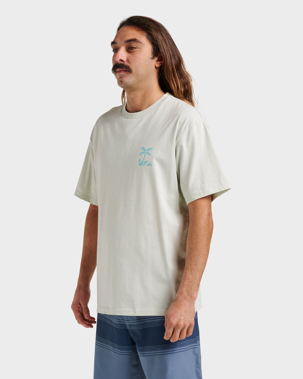 Waterman Back Band Classic T-shirt - Smoke | Quick Silver