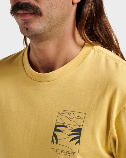 Ca Pch Cruising Classic T-shirt - Rattan Heather | Quick Silver