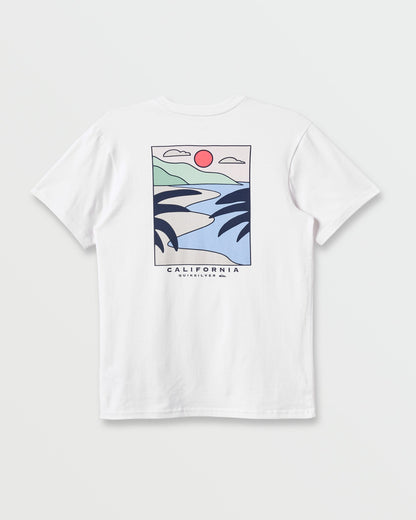 Ca Pch Cruising Classic T-shirt - White | Quick Silver