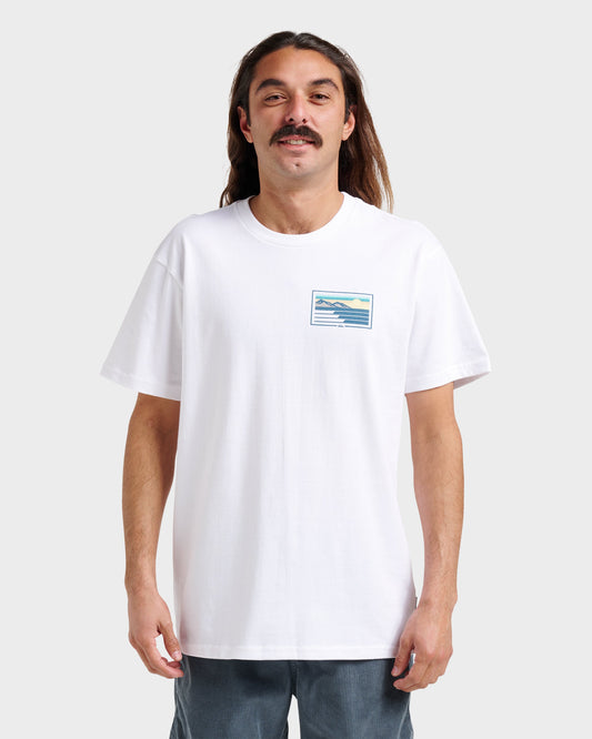 Coastal Vibes Classic T-shirt - White | Quick Silver