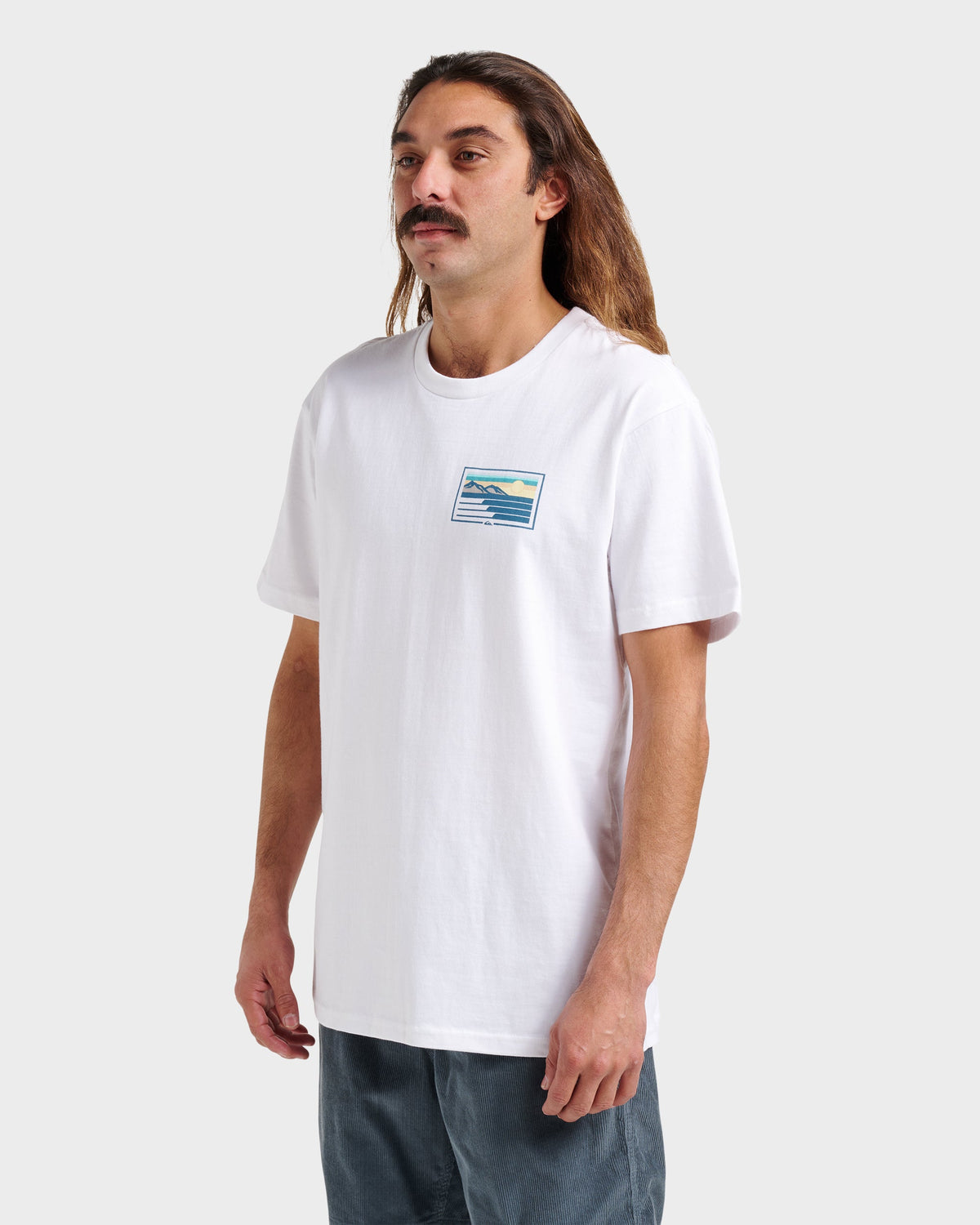 Coastal Vibes Classic T-shirt - White | Quick Silver