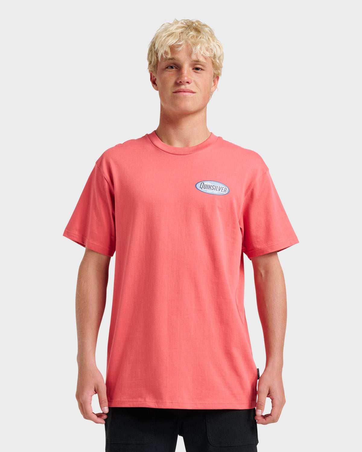 Cresent Speed Classic T-shirt - Mineral Red | Quick Silver