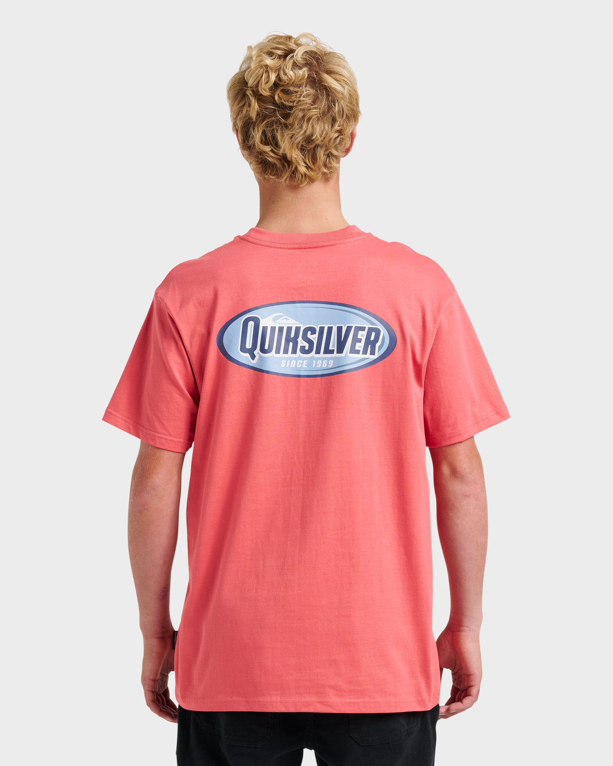 Cresent Speed Classic T-shirt - Mineral Red | Quick Silver