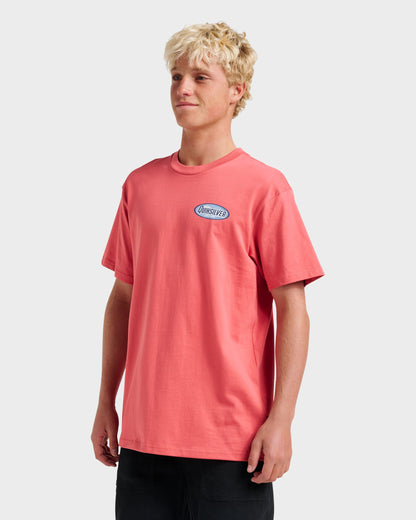 Cresent Speed Classic T-shirt - Mineral Red | Quick Silver
