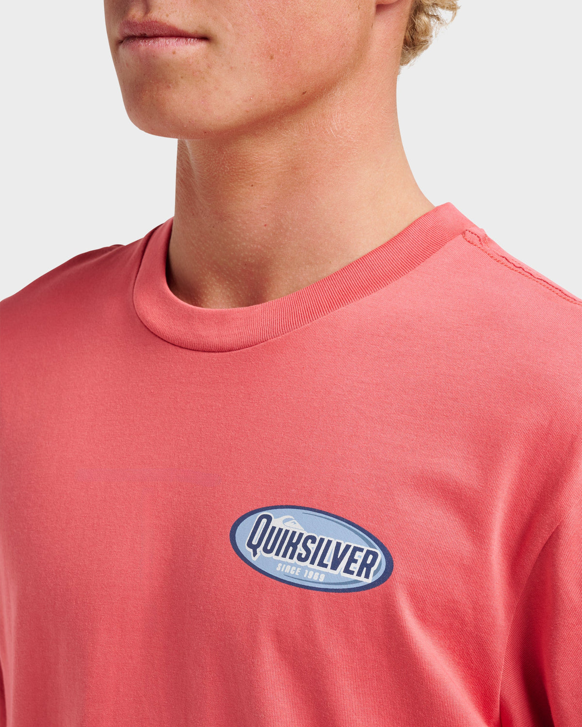 Cresent Speed Classic T-shirt - Mineral Red | Quick Silver