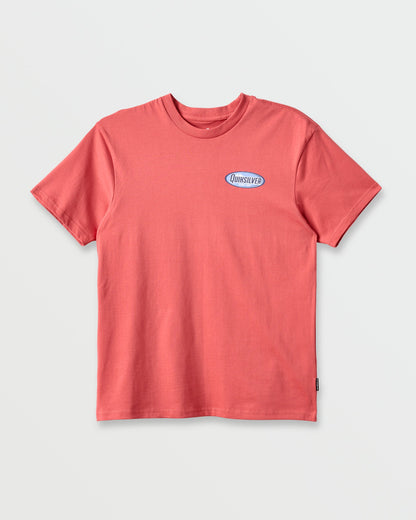 Cresent Speed Classic T-shirt - Mineral Red | Quick Silver