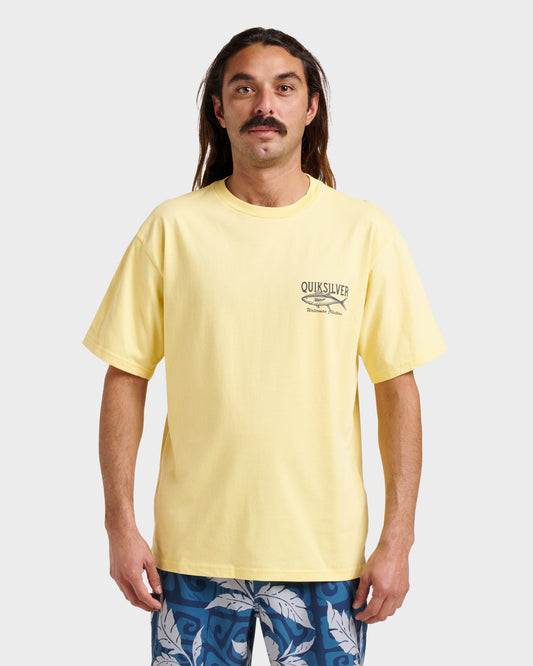 Waterman Deep Waters Classic T-shirt - Dusky Citron | Quick Silver