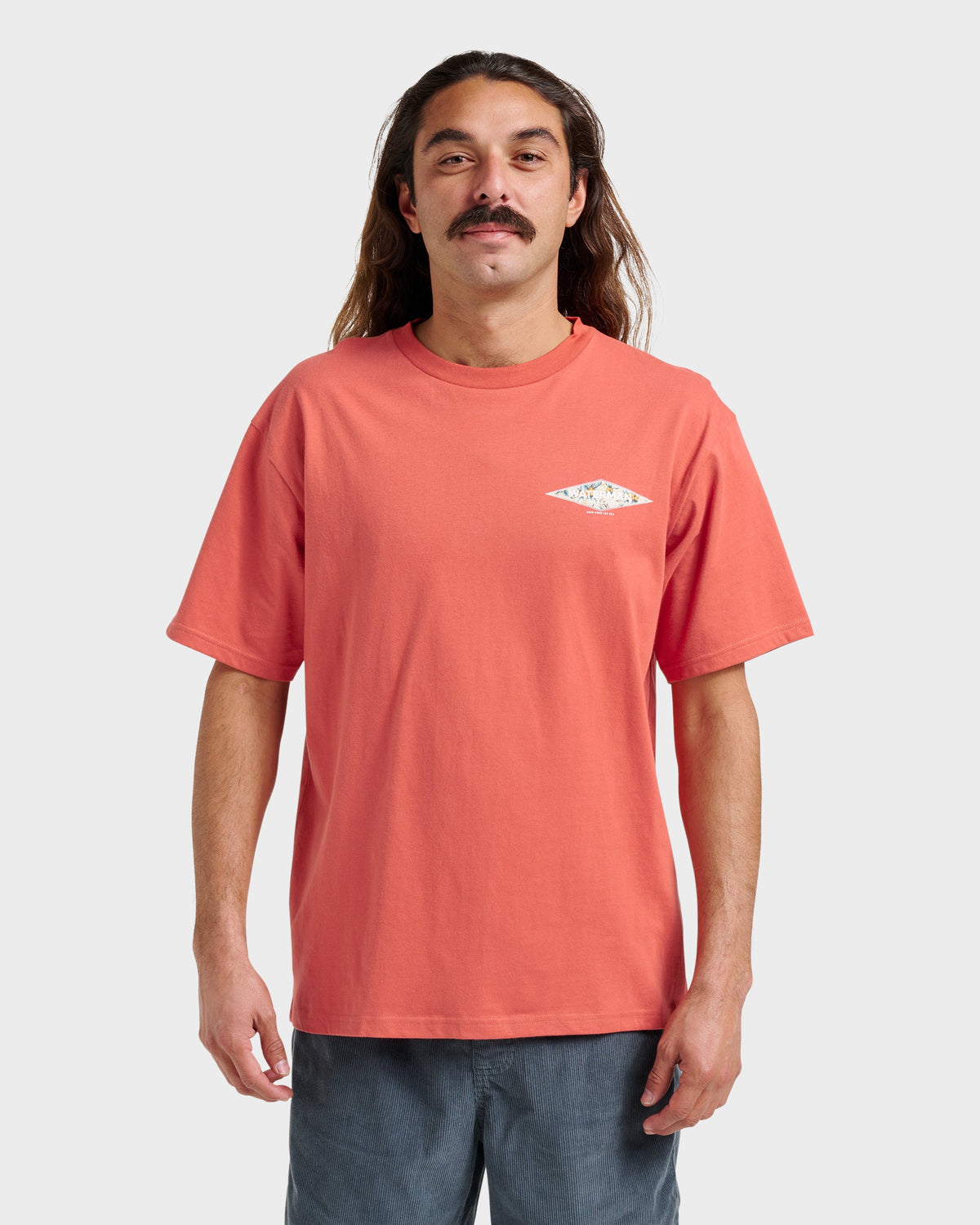 Waterman Diamond Classic T-shirt - Hot Sauce | Quick Silver