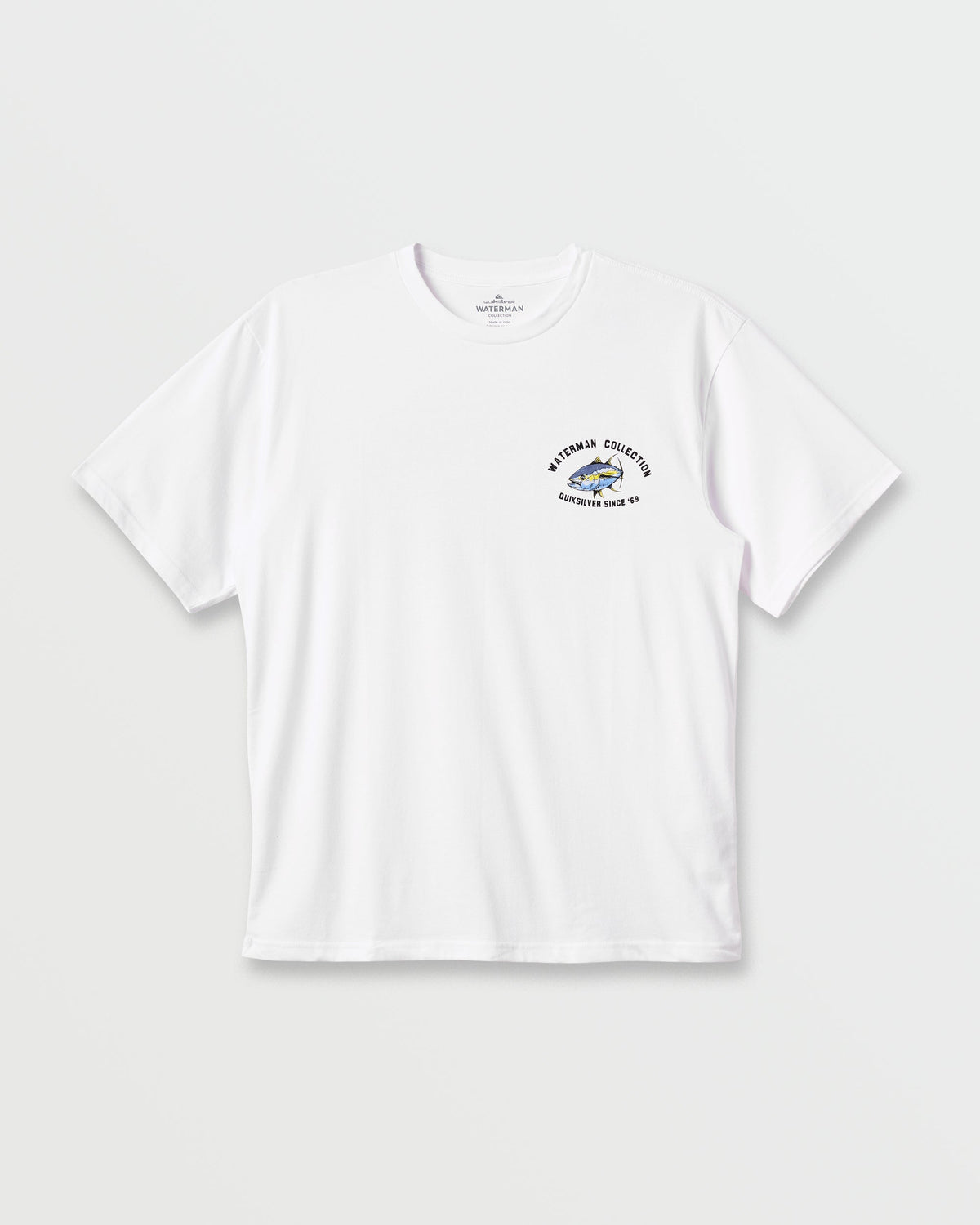 Waterman Double Ahi Classic T-shirt - White | Quick Silver