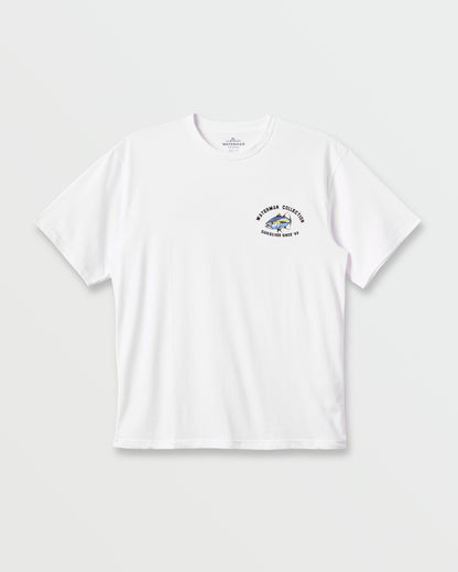 Waterman Double Ahi Classic T-shirt - White | Quick Silver