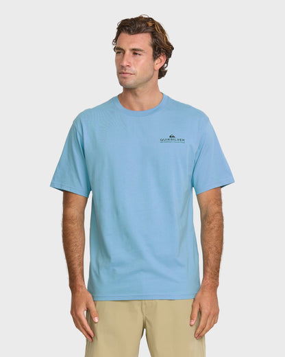 Waterman Fishing Trip Classic T-shirt - Cali Blue | Quick Silver