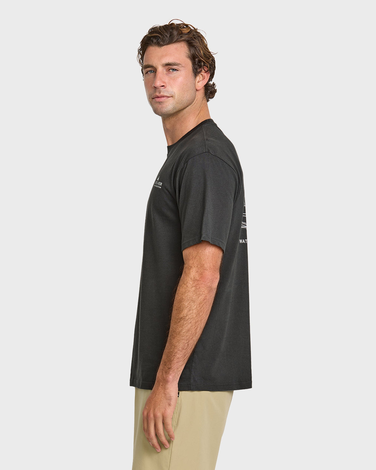 Waterman Fishing Trip Classic T-shirt - Phantom | Quick Silver