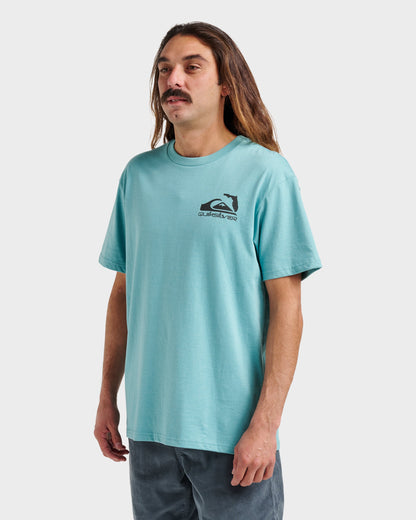 Fl Florida Lookout Point Classic T-shirt - Dusty Turquoise Heather | Quick Silver