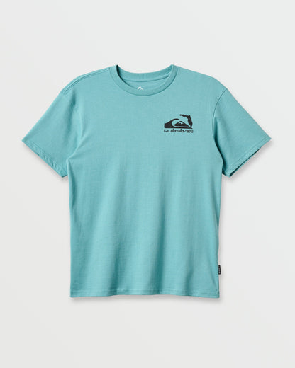 Fl Florida Lookout Point Classic T-shirt - Dusty Turquoise Heather | Quick Silver