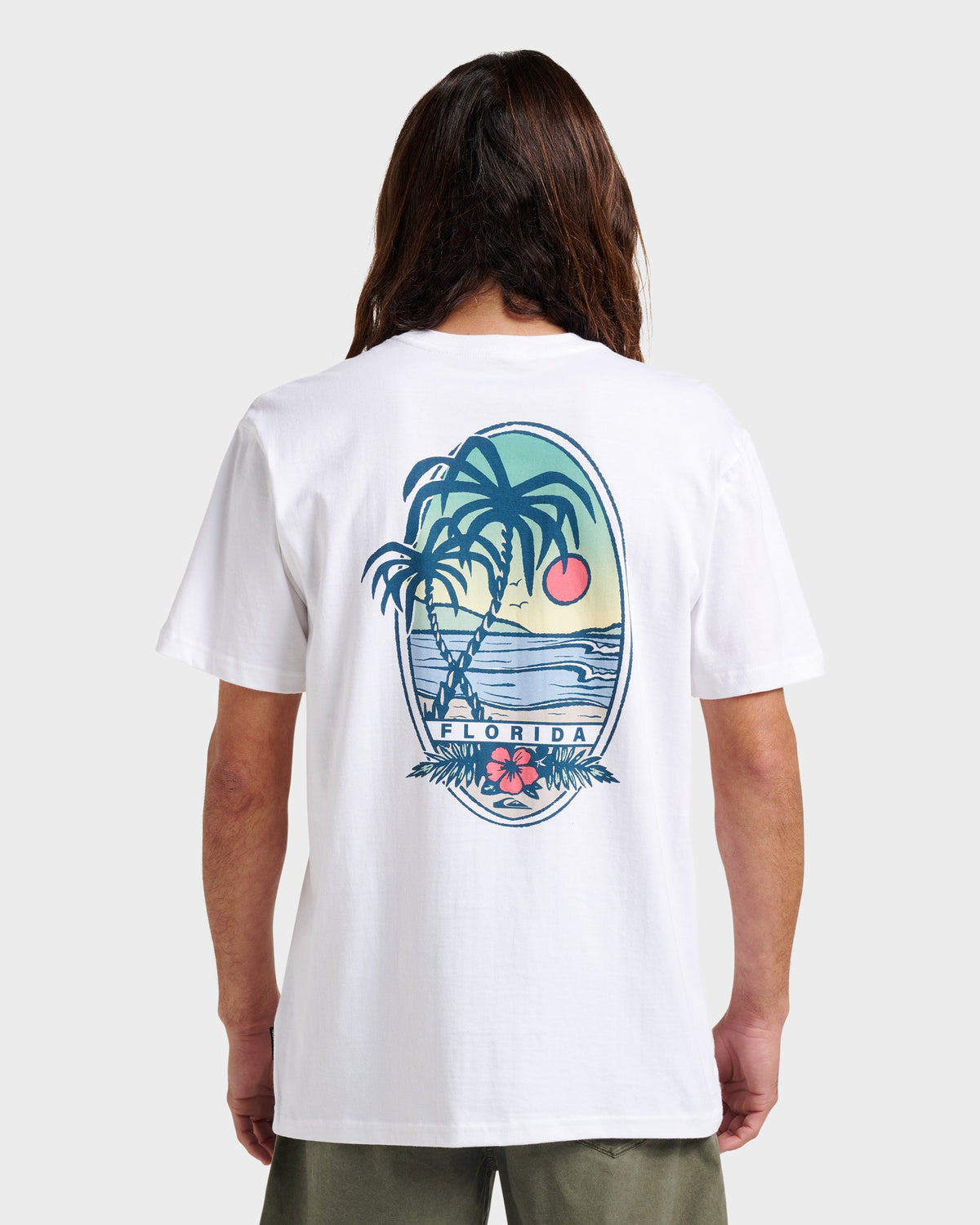 Fl Florida Lookout Point Classic T-shirt - White | Quick Silver