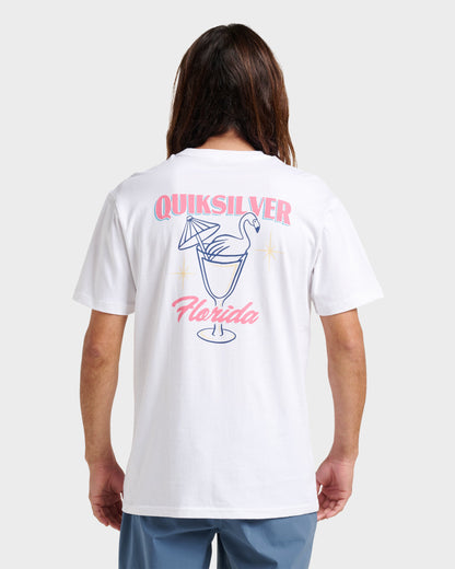 Fl Florida Time Classic T-shirt - White | Quick Silver