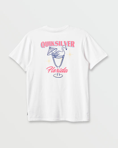 Fl Florida Time Classic T-shirt - White | Quick Silver