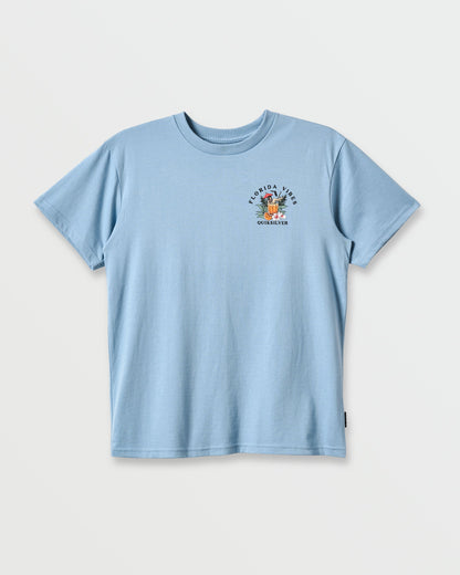 Fl Florida Vibes Classic T-shirt - Ashley Blue Heather | Quick Silver