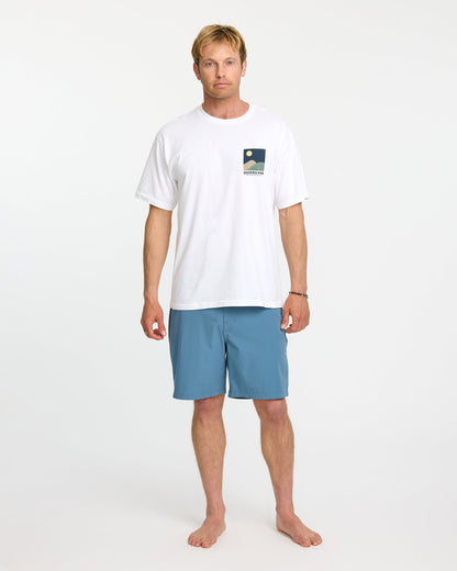 Waterman Four Elements Classic T-shirt - White | Quick Silver