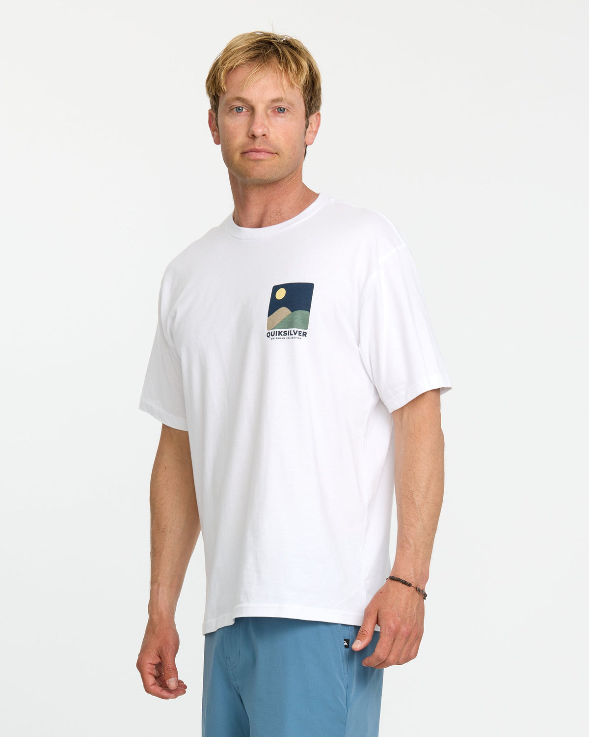 Waterman Four Elements Classic T-shirt - White | Quick Silver