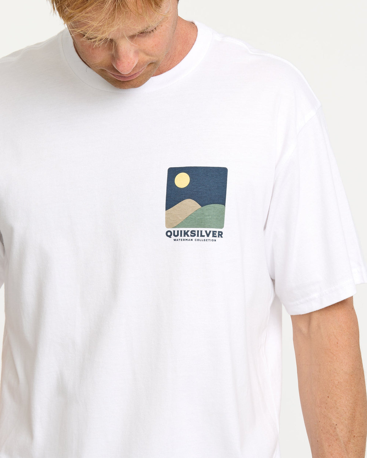 Waterman Four Elements Classic T-shirt - White | Quick Silver