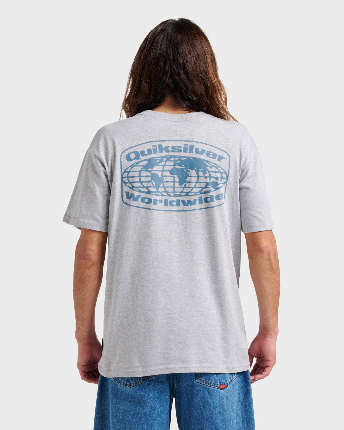 Global Local Classic T-shirt - Athletic Gray | Quick Silver