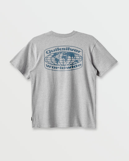 Global Local Classic T-shirt - Athletic Gray | Quick Silver