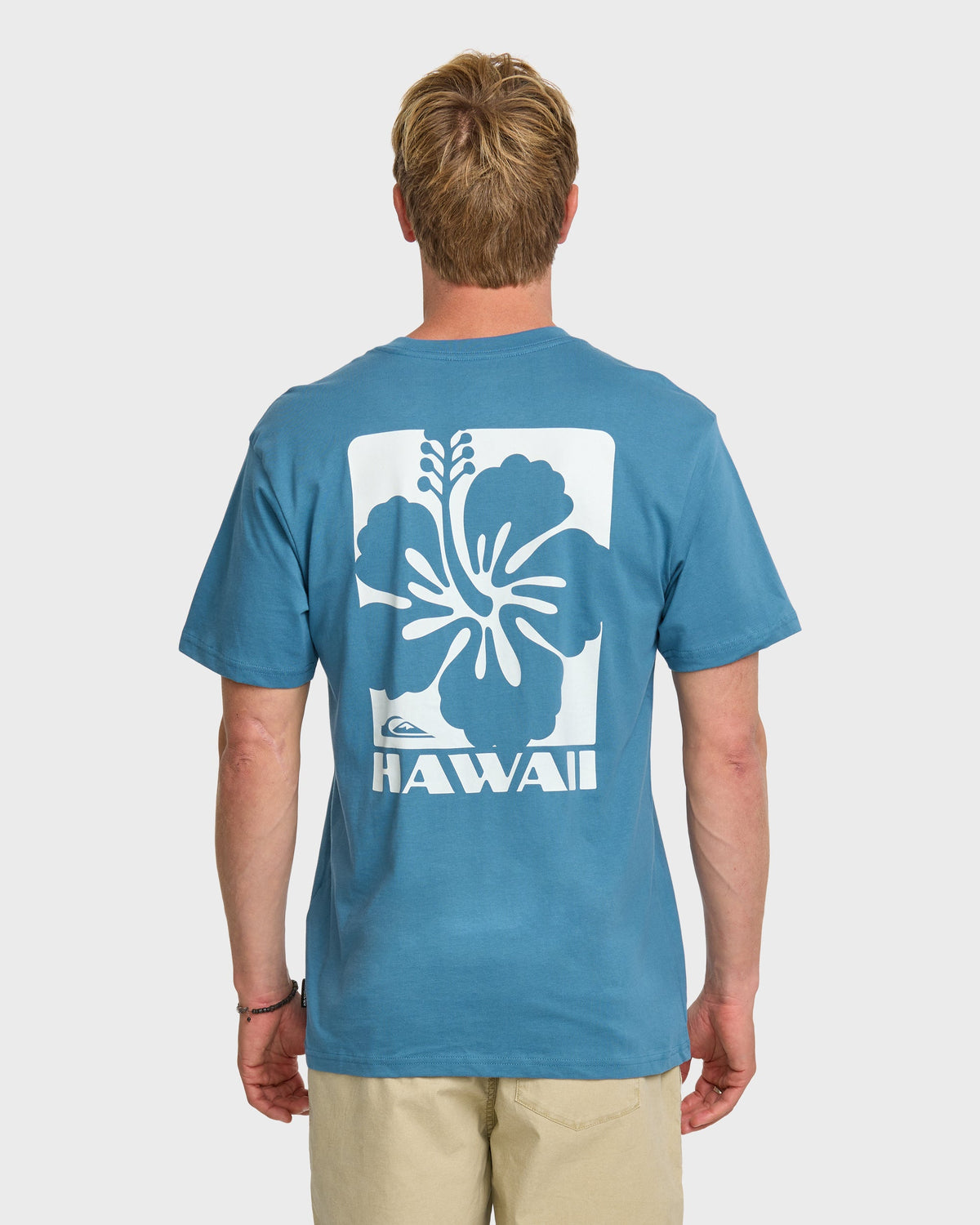Hi Hibiscus Classic T-shirt - Copen Blue | Quick Silver