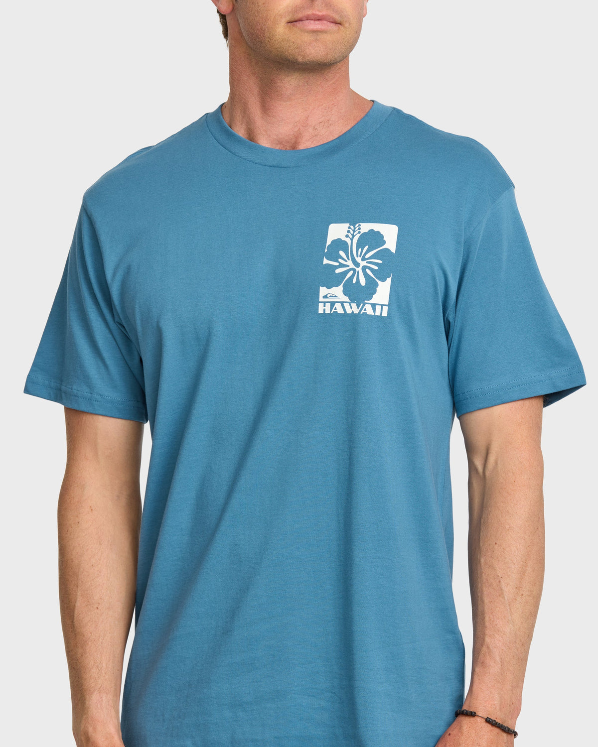 Hi Hibiscus Classic T-shirt - Copen Blue | Quick Silver