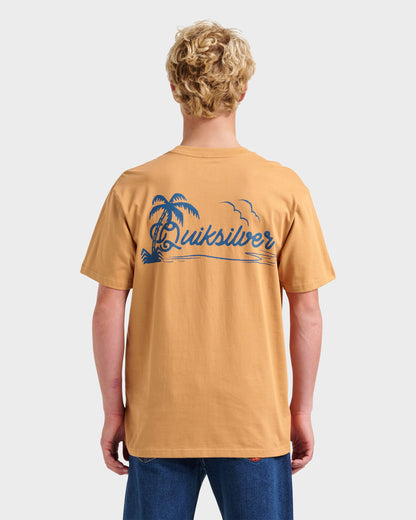 Island Vibin Classic T-shirt - Almond | Quick Silver