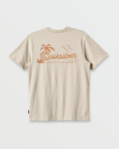 Island Vibin Classic T-shirt - Moonstruck | Quick Silver