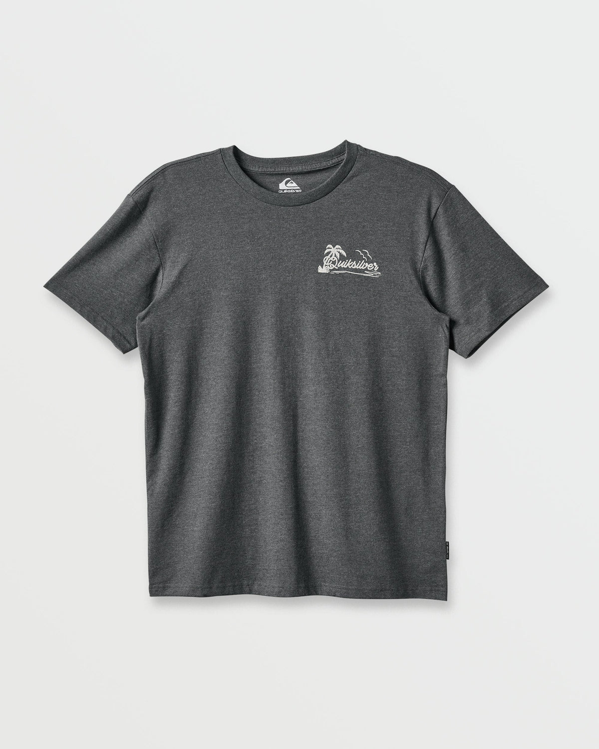 Island Vibin Classic T-shirt - Charcoal Heather | Quick Silver