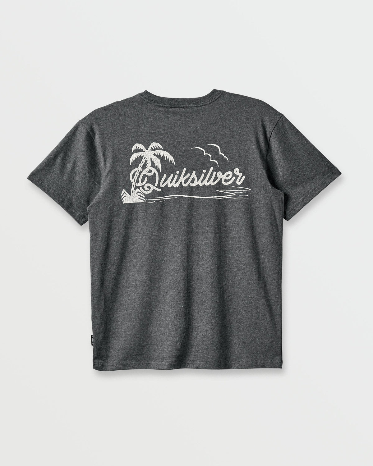 Island Vibin Classic T-shirt - Charcoal Heather | Quick Silver