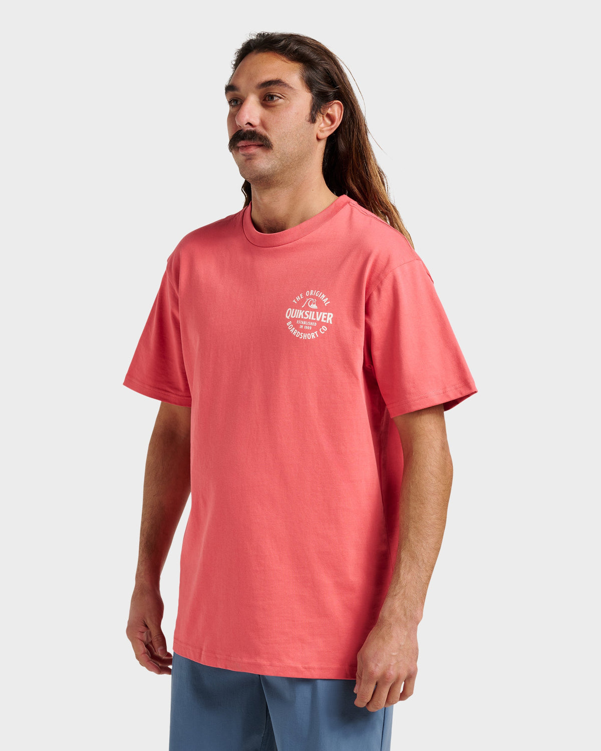 Locked Up Classic T-shirt - Mineral Red | Quick Silver