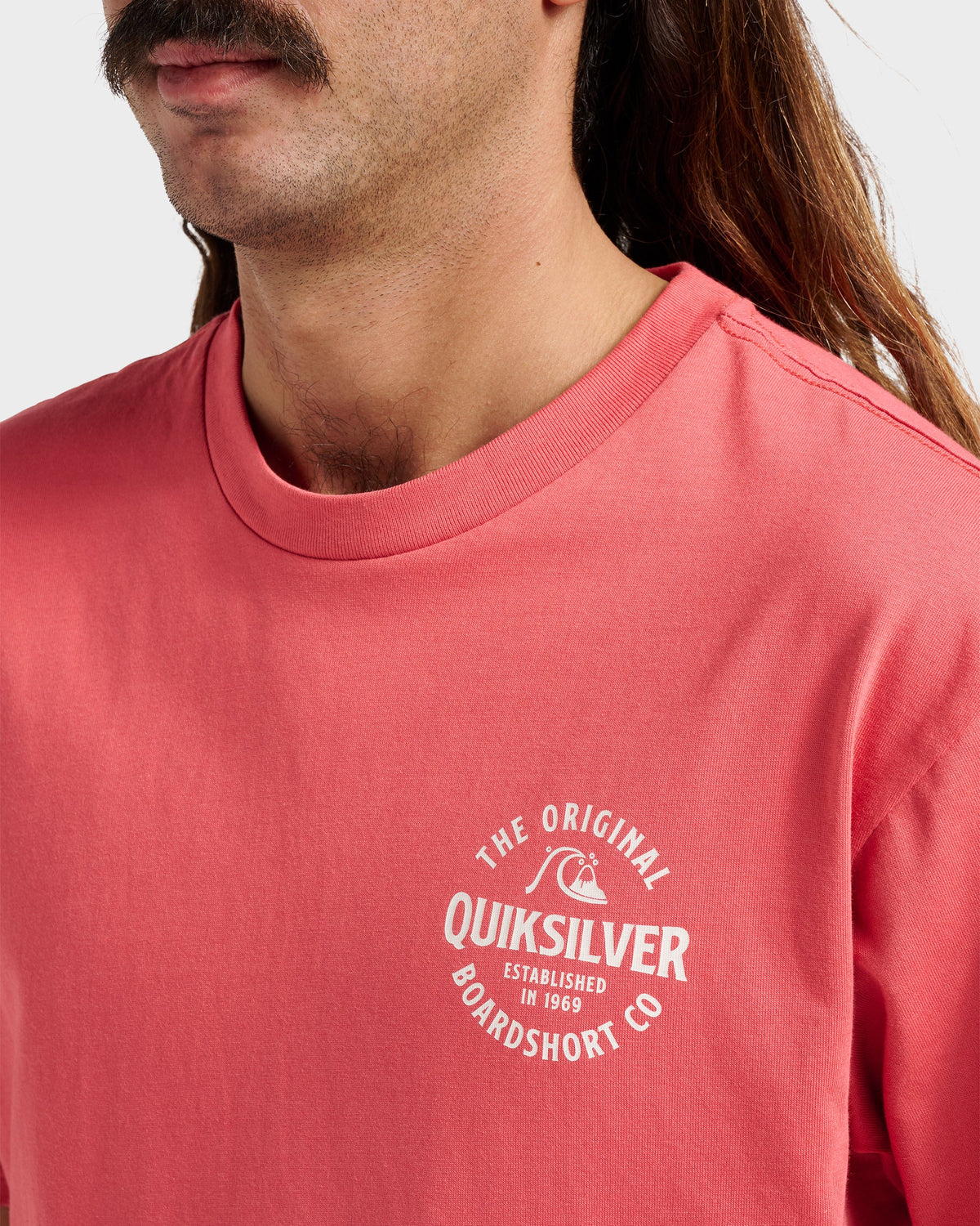 Locked Up Classic T-shirt - Mineral Red | Quick Silver