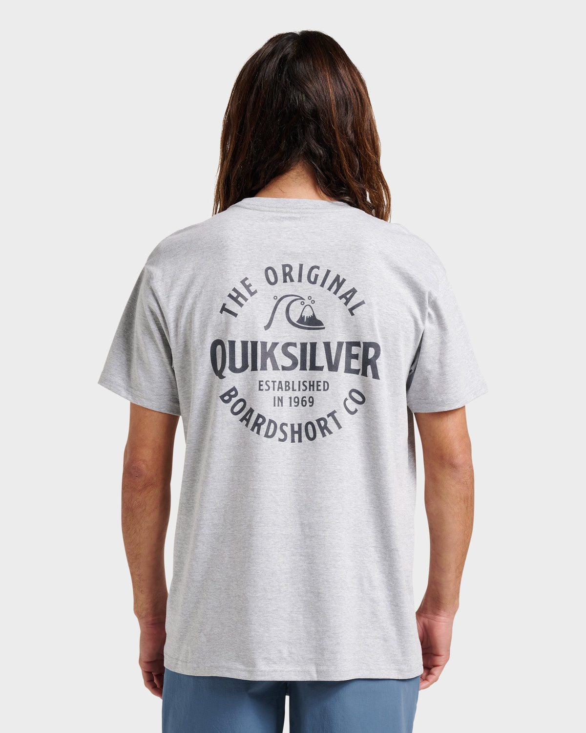 Locked Up Classic T-shirt - Athletic Gray | Quick Silver